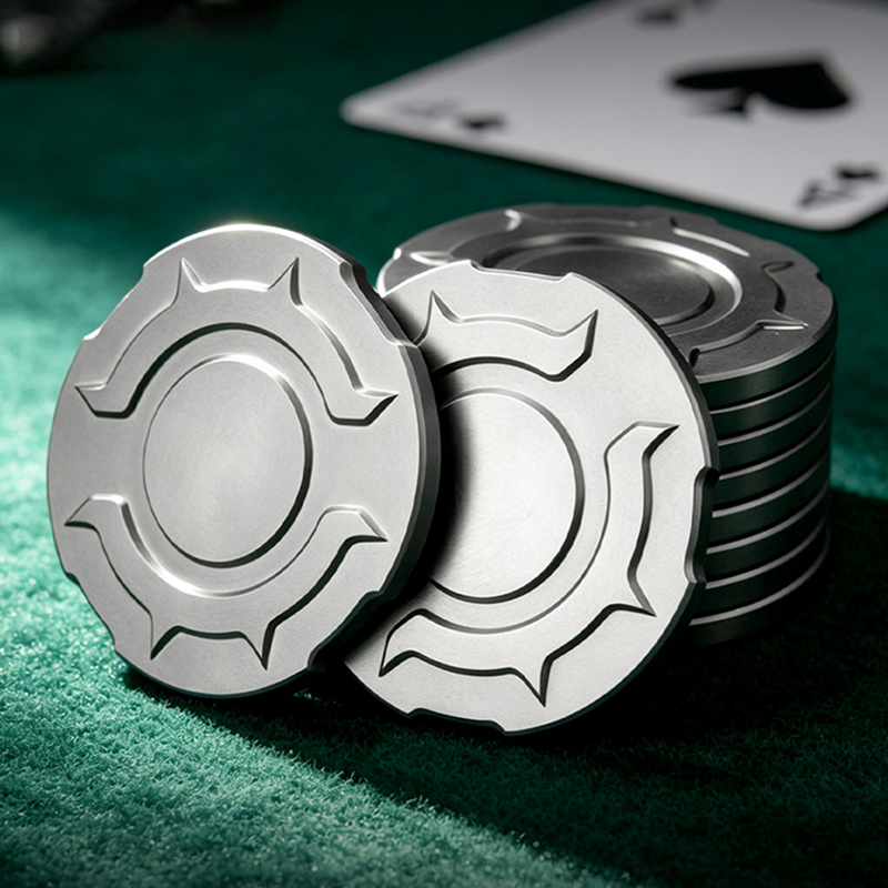 Edc Daily Carry - Portable Titanium Alloy Fidget Slider Toy