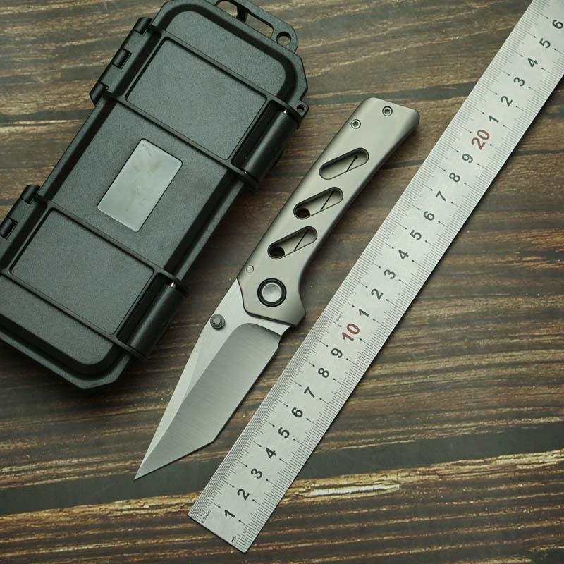 Pocket Knife Ceramic - LEMIFSHE New 154CM Steel Titanium Alloy