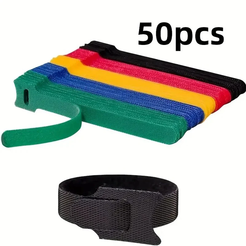 50pcs Reusable Hook and Loop C - огляд і ціна Gear Tie Reusable