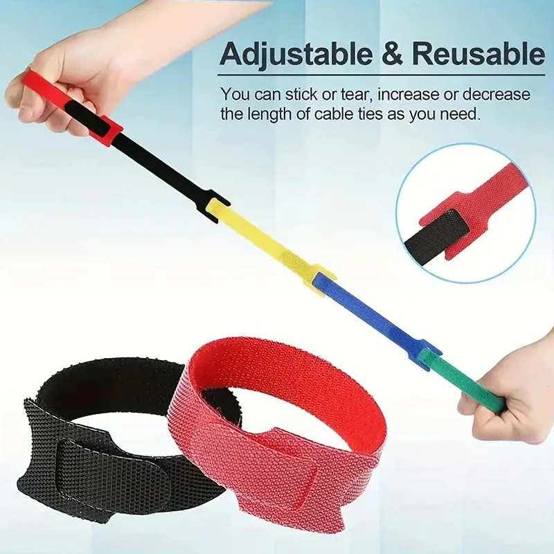 50pcs Reusable Hook and Loop C - огляд і ціна Gear Tie Reusable