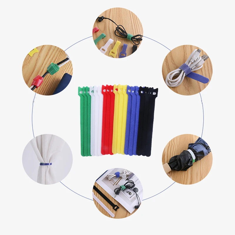 50pcs Reusable Hook and Loop C - огляд і ціна Gear Tie Reusable
