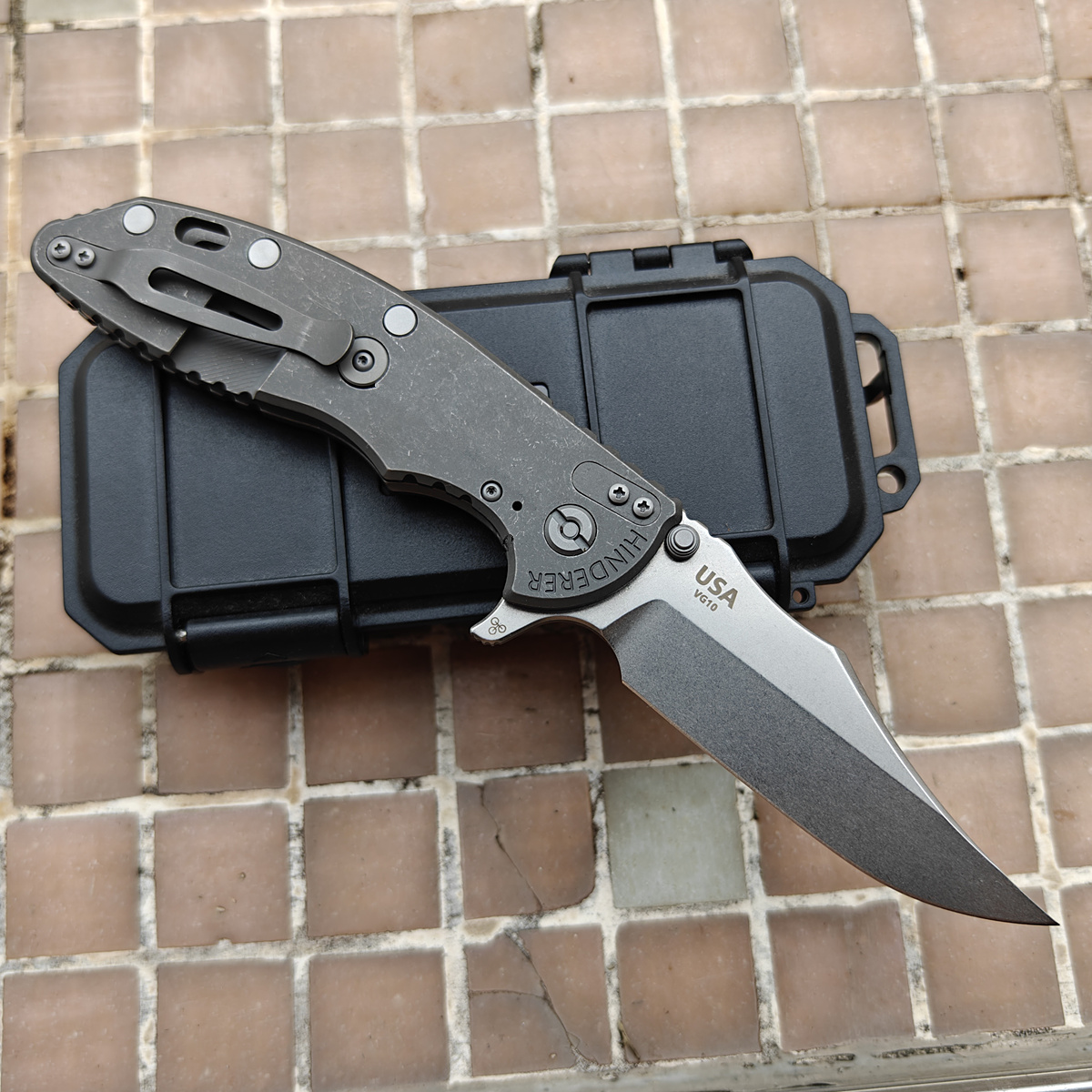 JUFULE New Hinderer Big XM24 C - огляд і ціна Pocket Knife Ceramic