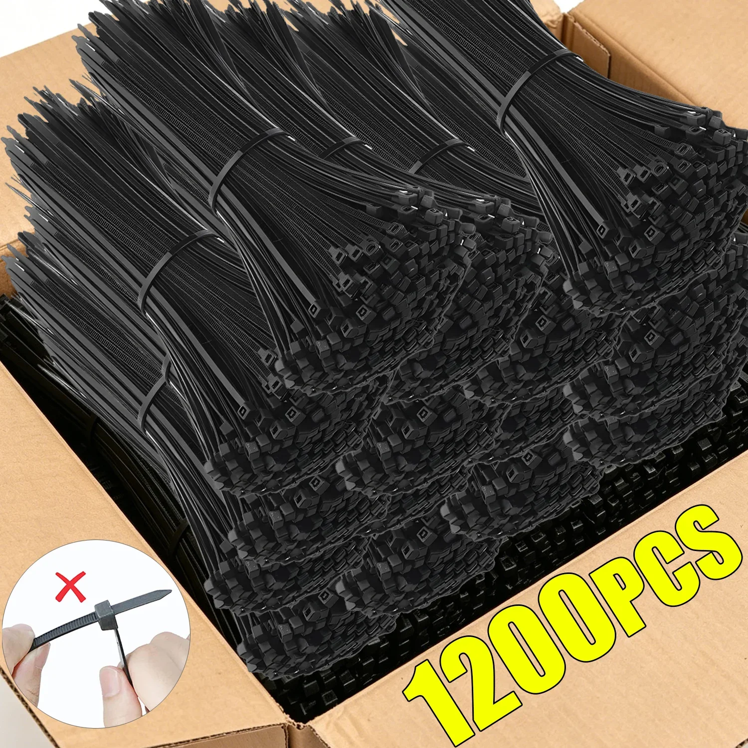 Nylon Cable Ties Reusable Self - огляд і ціна Gear Tie Reusable