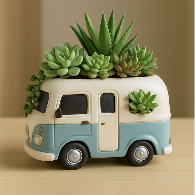 3D Vintage Bus Car Succulent P - огляд і ціна Edc Carry Pen