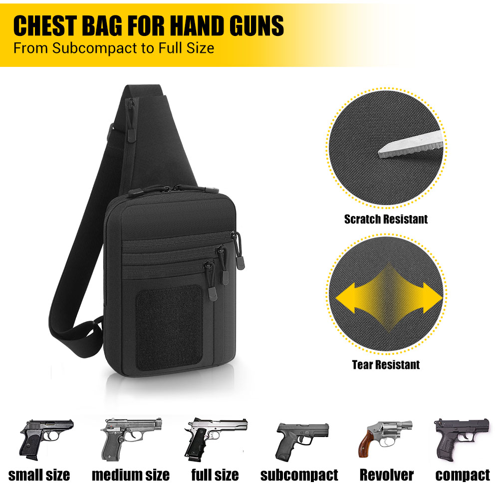 Tactical Pistol Gun Bag Concea - огляд і ціна Edc Carry Handgun