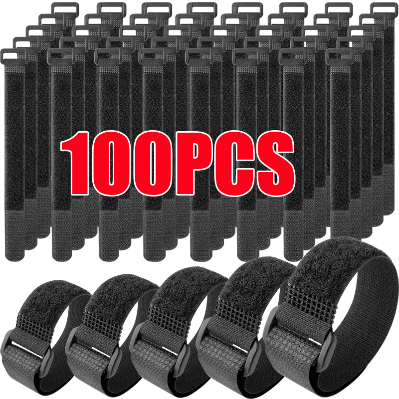 10-100pcs Reusable Hook and Lo - огляд і ціна Gear Tie Reusable