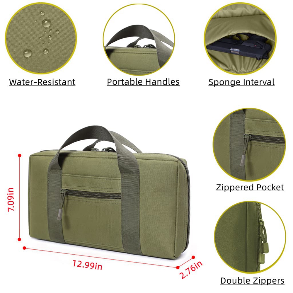 Tactical Pistol Range Bag Gun  - огляд і ціна Edc Carry Handgun