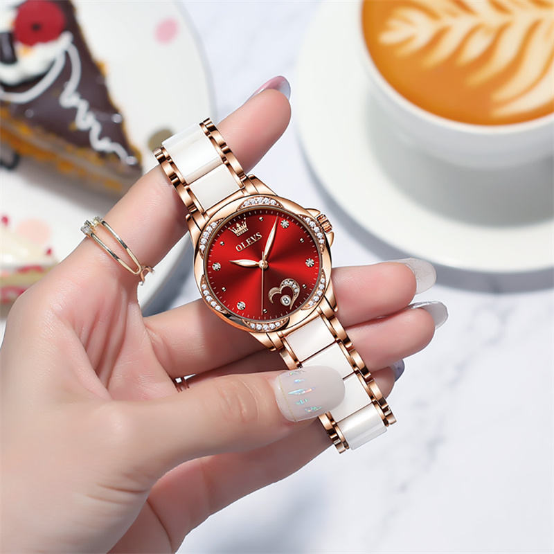OLEVS Ladies Watch Woman Luxur - огляд і ціна Watch Winder Compact