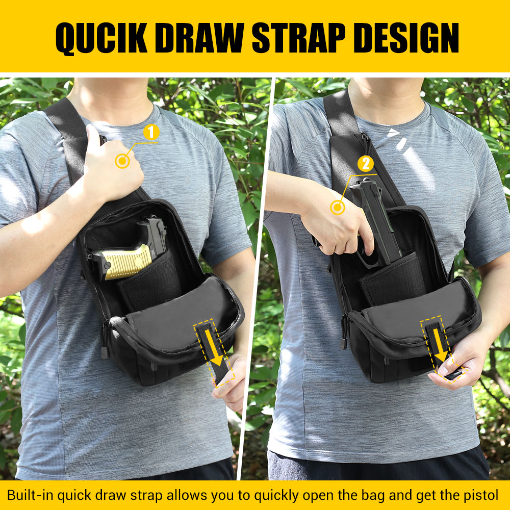 Tactical Pistol Gun Bag Concea - огляд і ціна Edc Carry Handgun