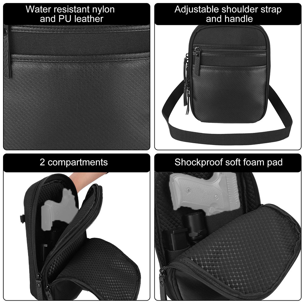 Tactical Gun Bag Concealed Car - огляд і ціна Edc Carry Handgun