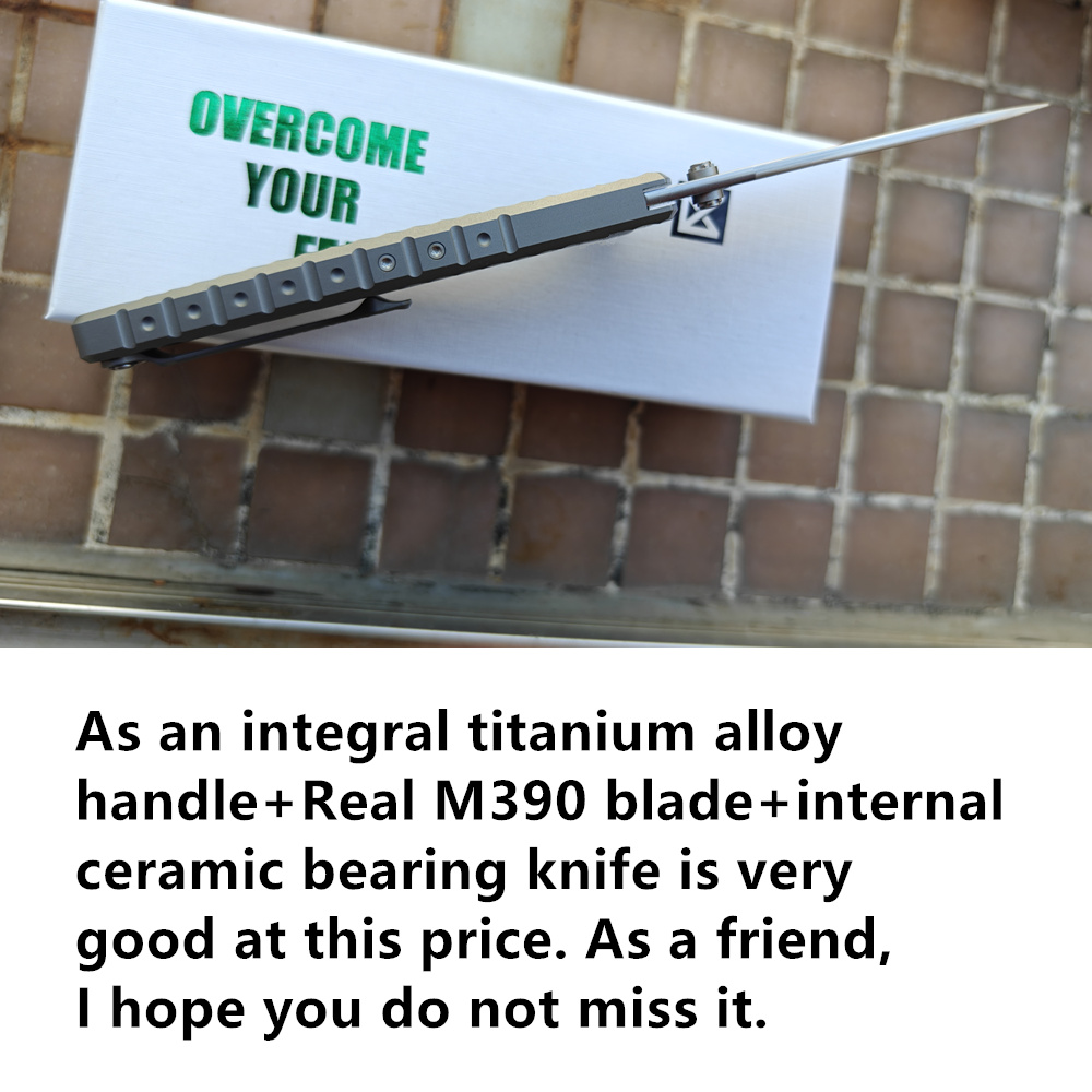 Anthem 781 Integral Titanium H - огляд і ціна Pocket Knife Ceramic